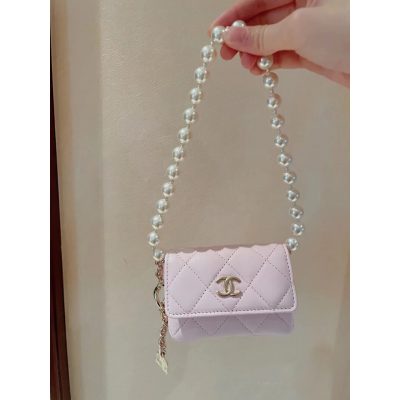 Wholesale Luxury Chanel Lambskin Belt Bag Ap2654 Pink