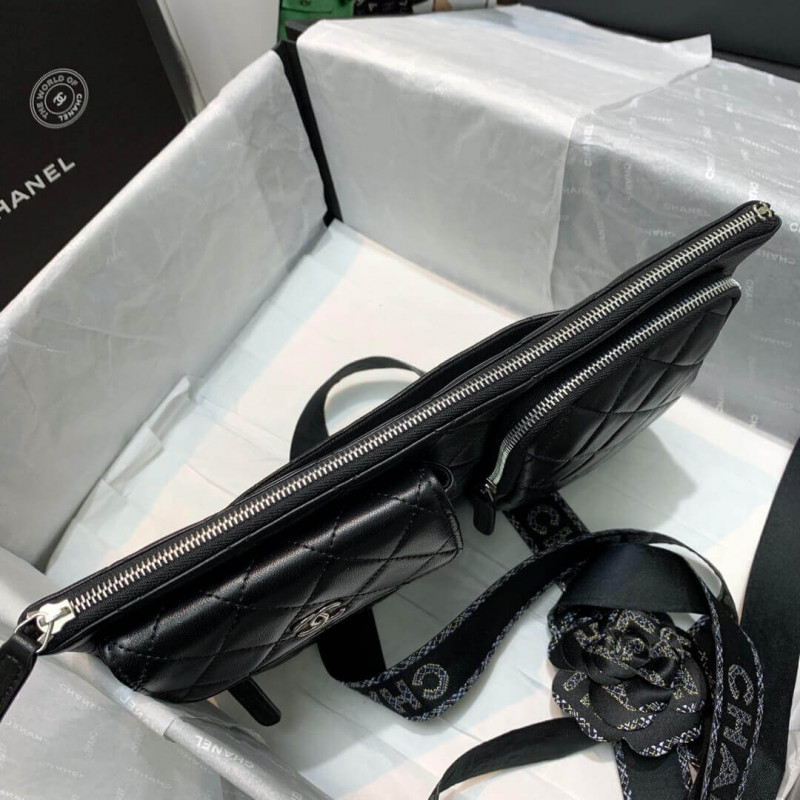 Wholesale Luxury Chanel Lambskin Cases With Accessories Ap1054 Black - Image 3