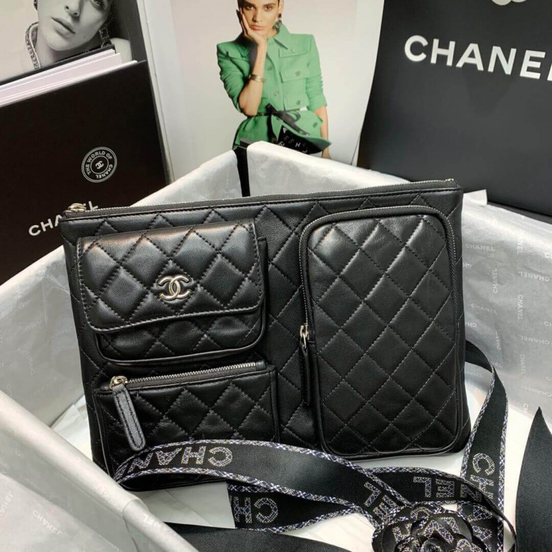 Wholesale Luxury Chanel Lambskin Cases With Accessories Ap1054 Black - Image 4