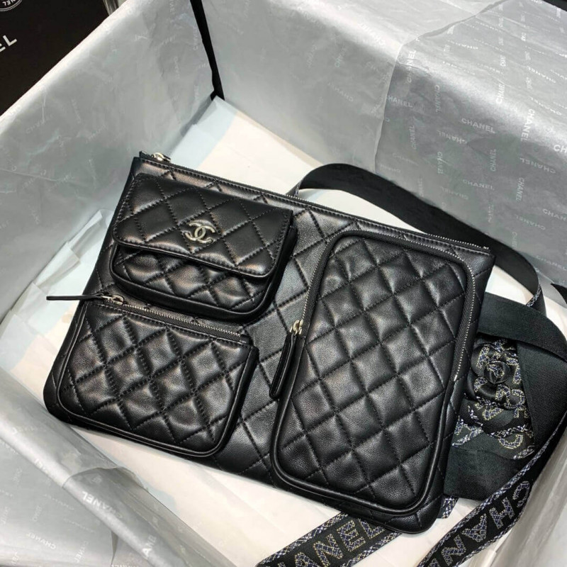 Wholesale Luxury Chanel Lambskin Cases With Accessories Ap1054 Black - Image 5