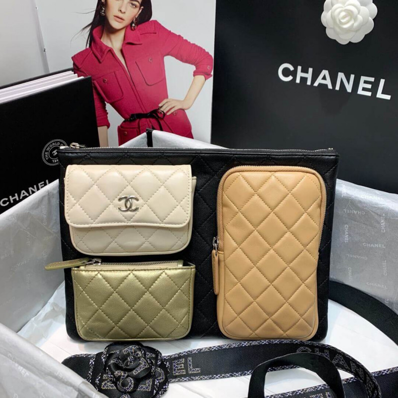 Wholesale Luxury Chanel Lambskin Cases With Accessories Ap1054 Multi-Color