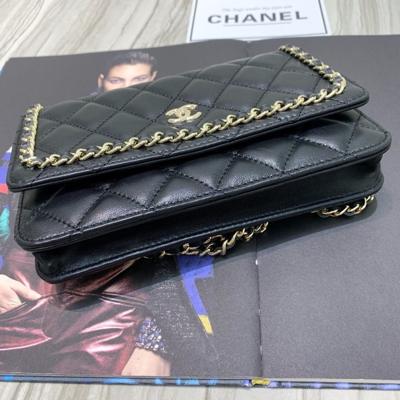 Wholesale Luxury Chanel Lambskin Chain Bag 86058 - Image 6