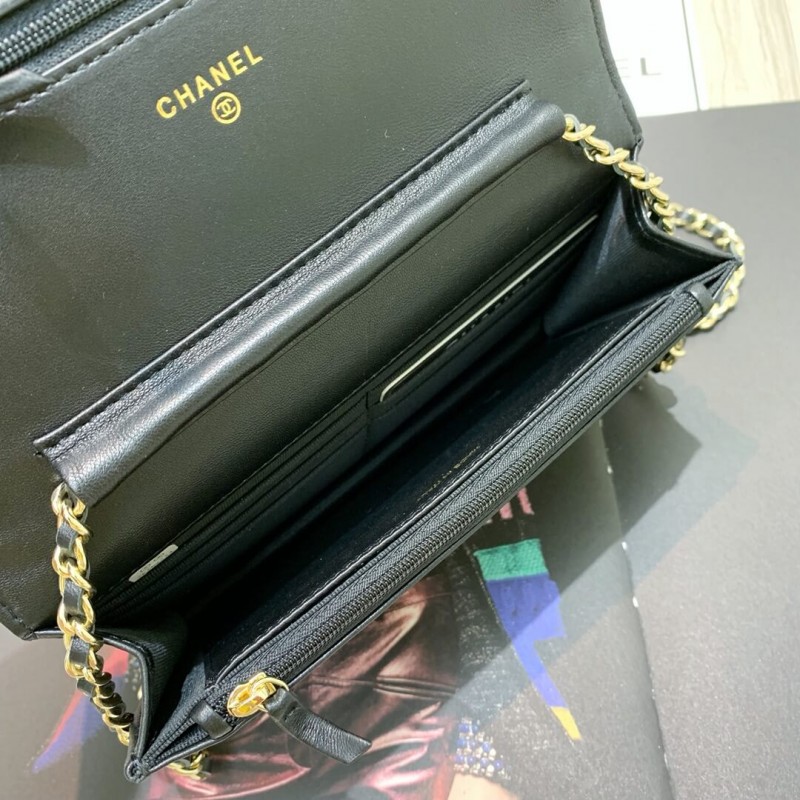 Wholesale Luxury Chanel Lambskin Chain Bag 86058 - Image 8