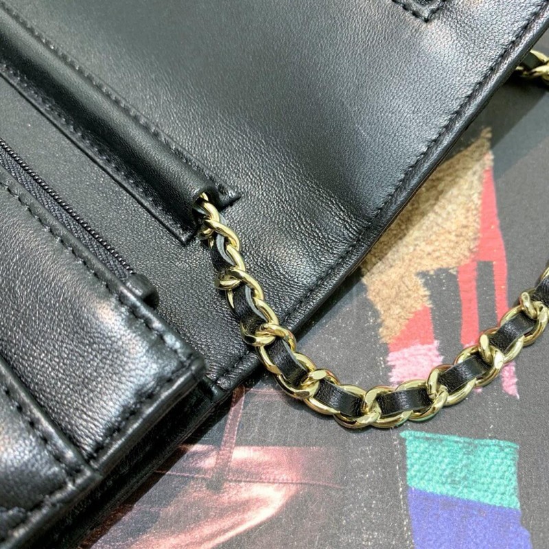 Wholesale Luxury Chanel Lambskin Chain Bag 86058 - Image 9