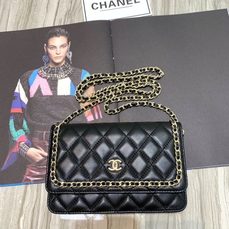 Wholesale Luxury Chanel Lambskin Chain Bag 86058