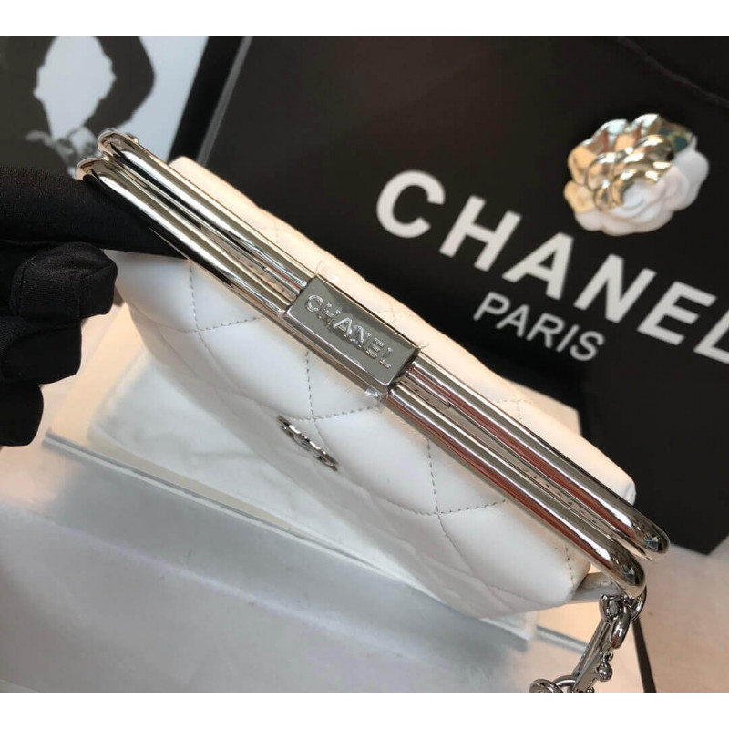 Wholesale Luxury Chanel Lambskin Clutch As1732 - Image 11
