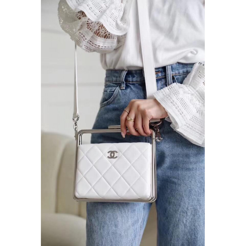 Wholesale Luxury Chanel Lambskin Clutch As1732 - Image 6
