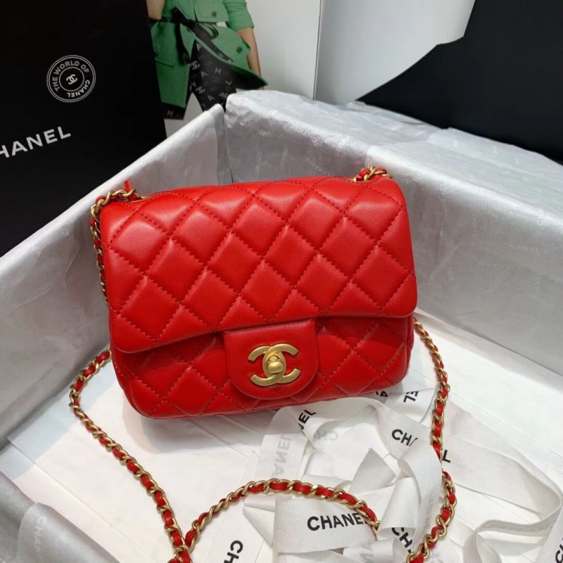 Wholesale Luxury Chanel Lambskin Flap Bag As1786 - Image 5