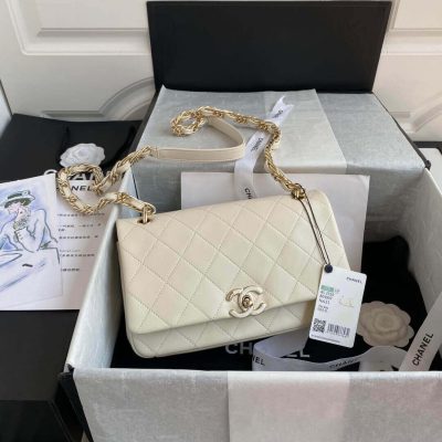 Alternative view of Wholesale Luxury Chanel Lambskin Large Flap Bag As2319