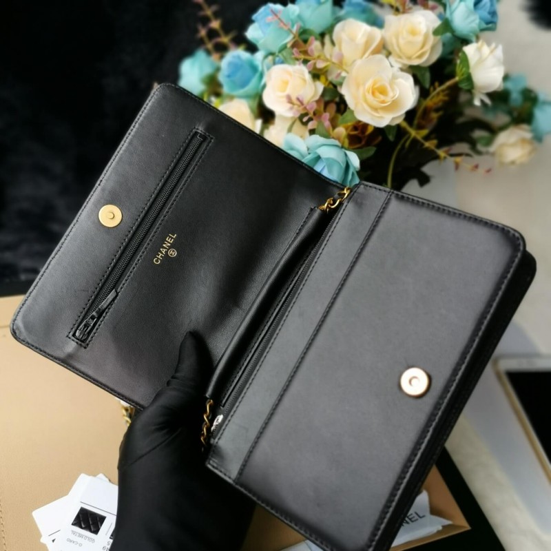 Wholesale Luxury Chanel Lambskin Leboy Woc Chain Bag 80287 - Image 7