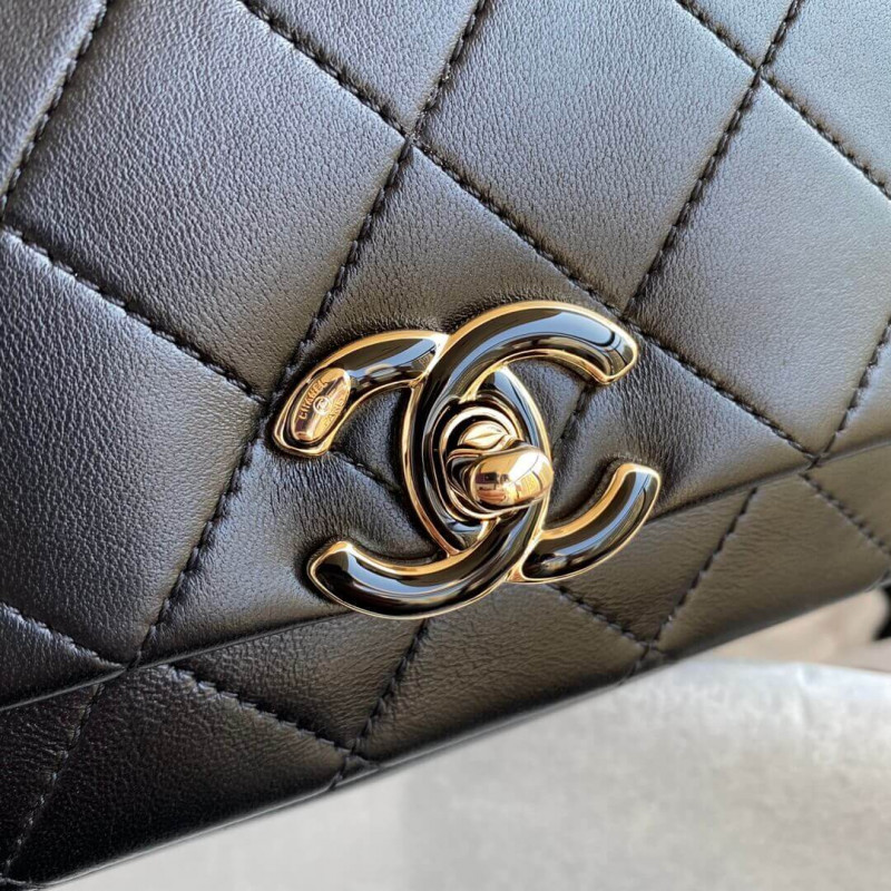 Wholesale Luxury Chanel Lambskin Medium Flap Bag As2318 - Image 3
