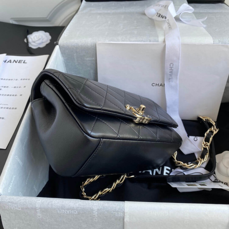 Wholesale Luxury Chanel Lambskin Medium Flap Bag As2318 - Image 6
