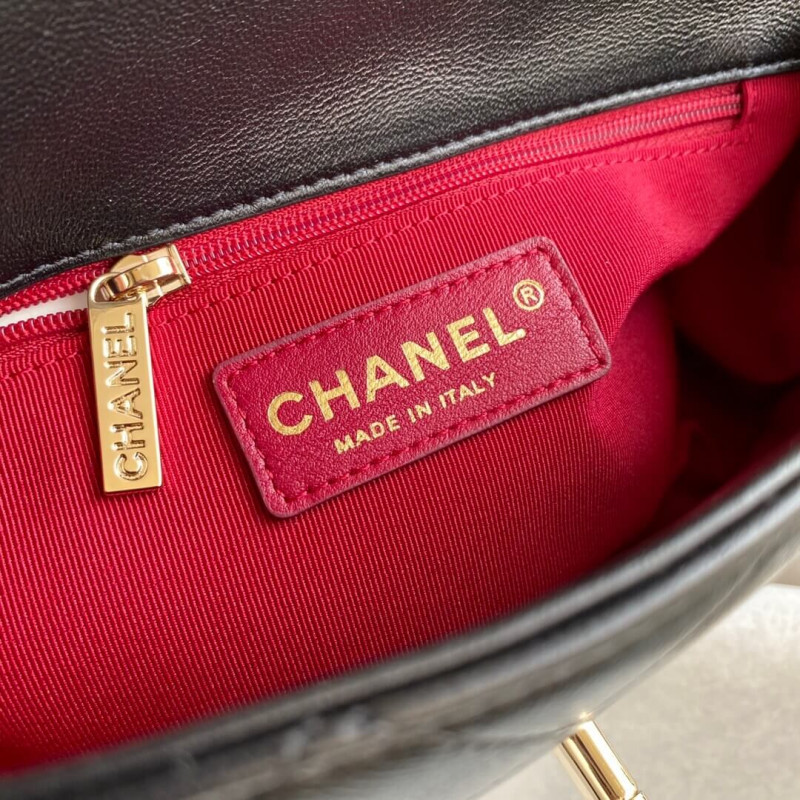 Wholesale Luxury Chanel Lambskin Medium Flap Bag As2318 - Image 9