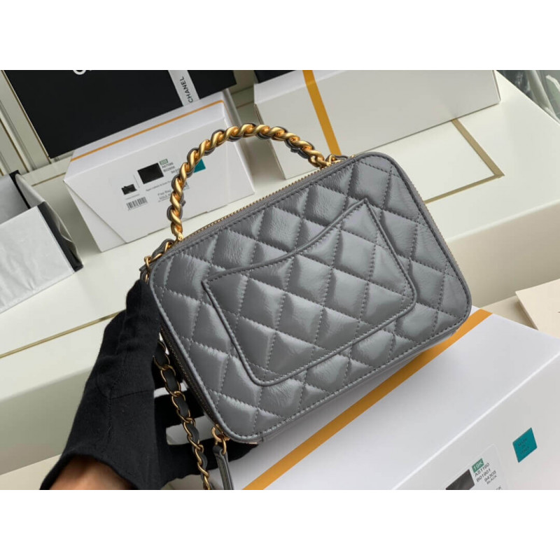 Wholesale Luxury Chanel Lambskin Vanity Case As2179 - Image 5