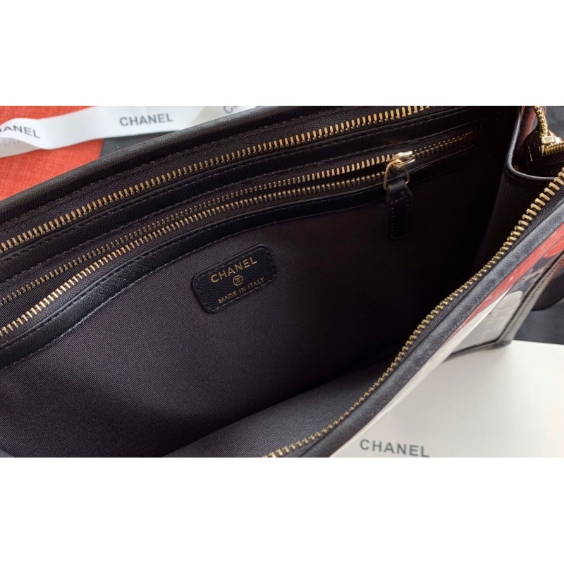 Wholesale Luxury Chanel Large Tweed Pvc Logo Pouches Ap0360 - Image 8