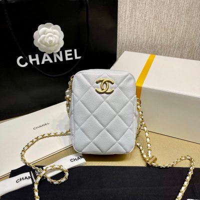 Alternative view of Wholesale Luxury Chanel Mini Camera Bag Iridescent Grained Calfskin Bag As2857