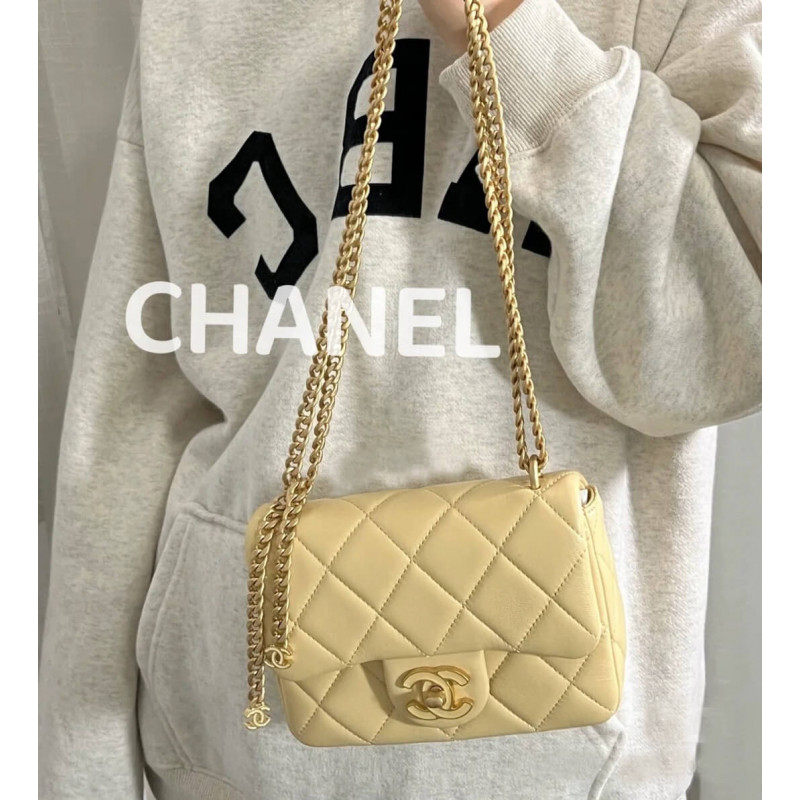 Wholesale Luxury Chanel Mini Flap Bag In Lambskin With Enamel Cc As3113 - Image 2