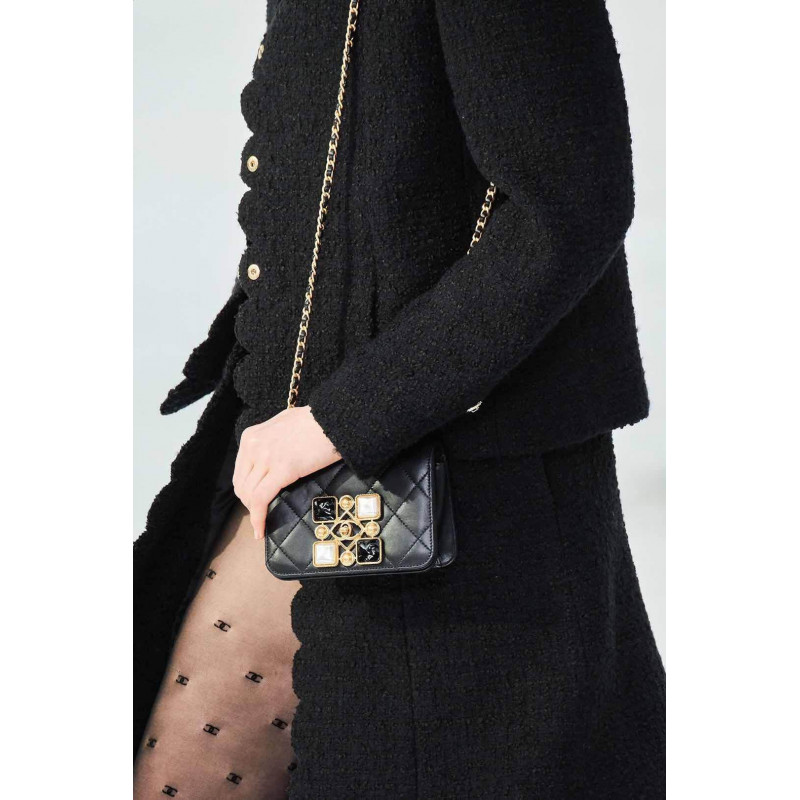Wholesale Luxury Chanel Mini Flap Evening Bag B01962 - Image 11