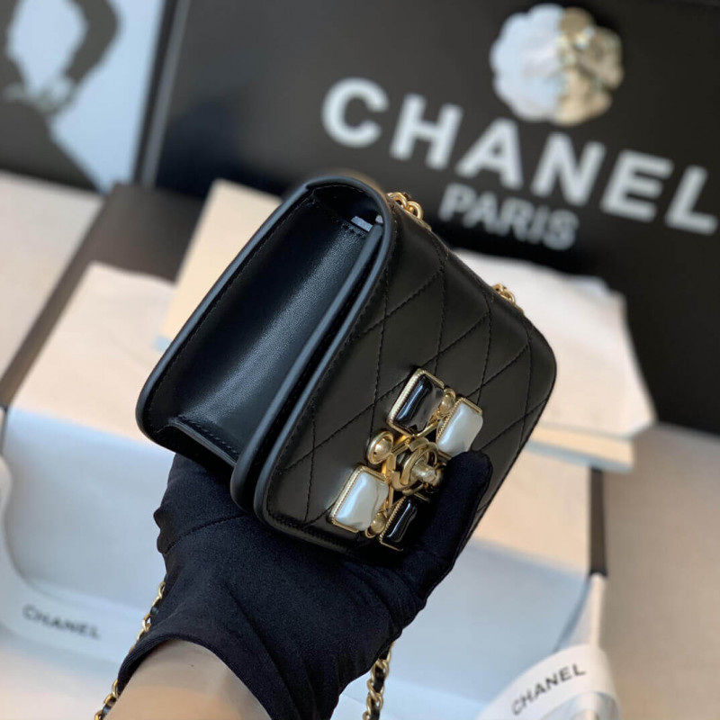 Wholesale Luxury Chanel Mini Flap Evening Bag B01962 - Image 3