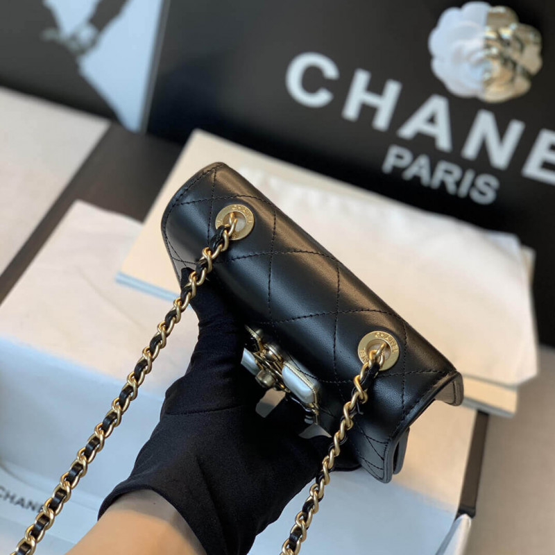 Wholesale Luxury Chanel Mini Flap Evening Bag B01962 - Image 4