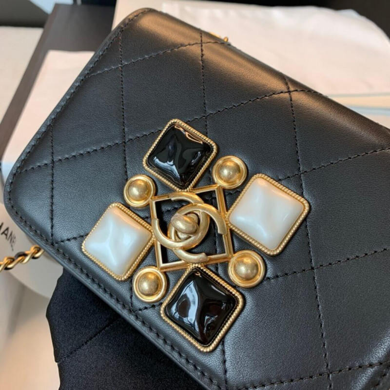 Wholesale Luxury Chanel Mini Flap Evening Bag B01962 - Image 5