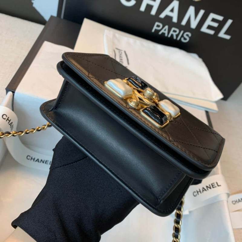 Wholesale Luxury Chanel Mini Flap Evening Bag B01962 - Image 6