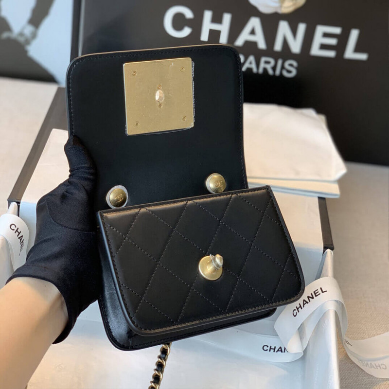 Wholesale Luxury Chanel Mini Flap Evening Bag B01962 - Image 8