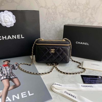 Alternative view of Wholesale Luxury Chanel Mini Vanity Case With Chain Ap1472