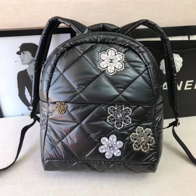 Alternative view of Wholesale Luxury Chanel Mixed Fibers Backpack As1025