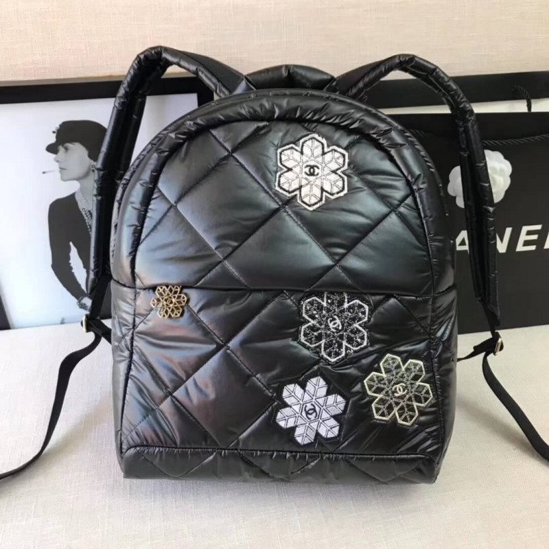 Wholesale Luxury Chanel Mixed Fibers Backpack As1025 - Image 2