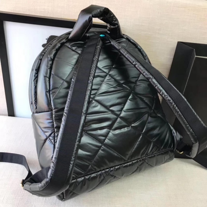 Wholesale Luxury Chanel Mixed Fibers Backpack As1025 - Image 4