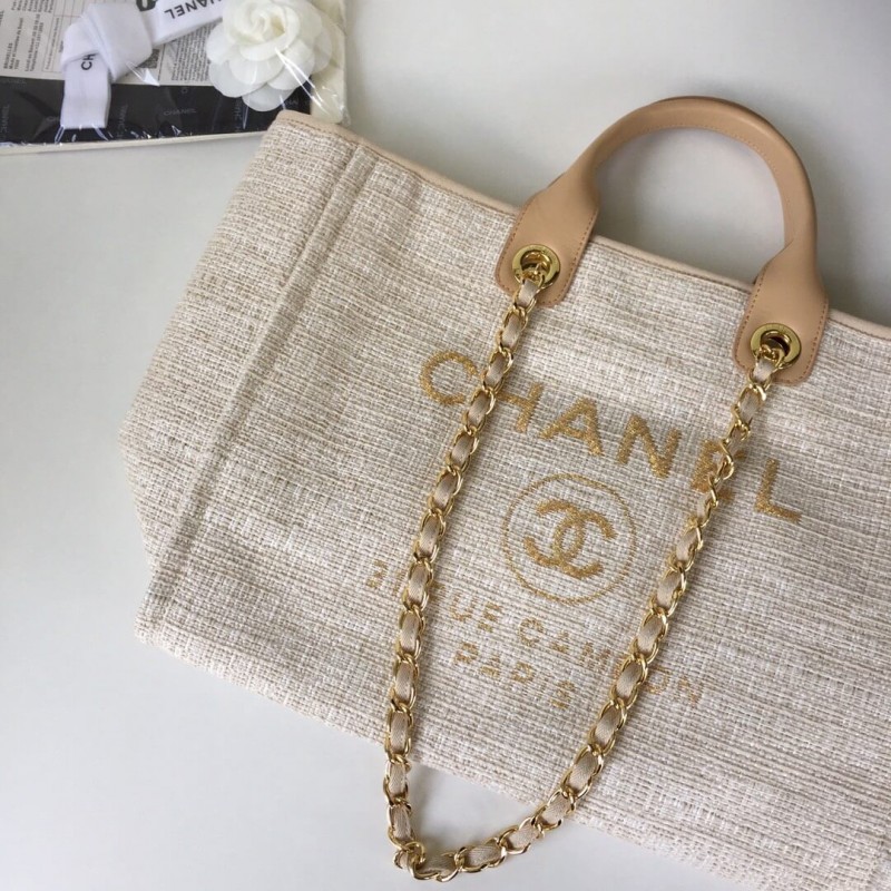 Wholesale Luxury Chanel Mixed Fibers Shopping Bag A66942 - Image 3