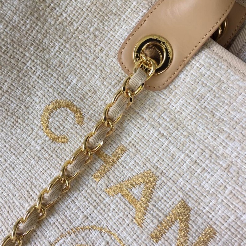 Wholesale Luxury Chanel Mixed Fibers Shopping Bag A66942 - Image 9