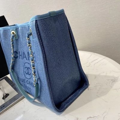 Alternative view of Wholesale Luxury Chanel Mixed Fibers Shopping Bag Pm A66939