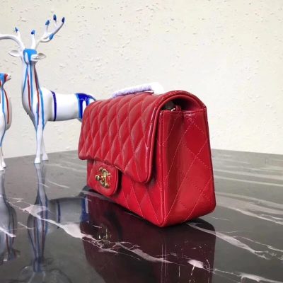 Alternative view of Wholesale Luxury Chanel Pantent Leather 20Cm Classic Flap Bag 1116
