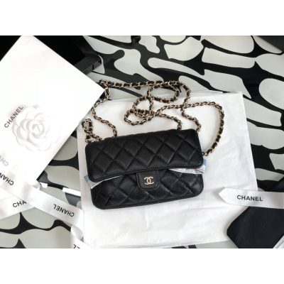 Alternative view of Wholesale Luxury Chanel Printed Fabric Foldable Tote Bag With Chain Ap2095 Blue