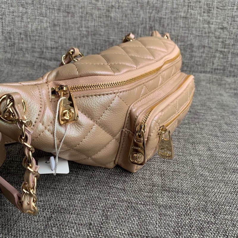 Wholesale Luxury Chanel Quilted Caviar Clafskin Waist Bag As0556 - Image 6