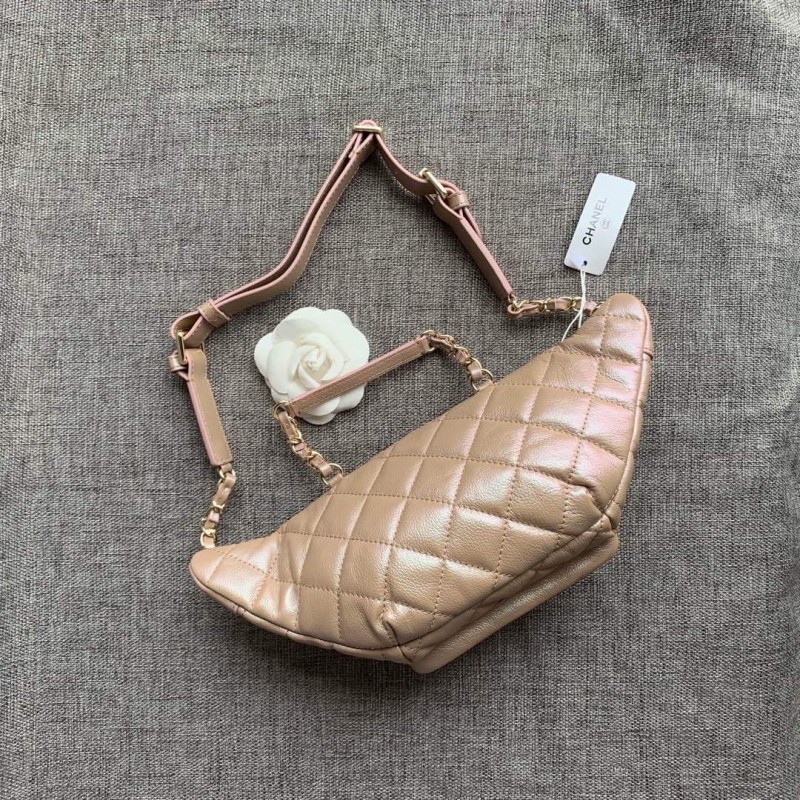Wholesale Luxury Chanel Quilted Caviar Clafskin Waist Bag As0556