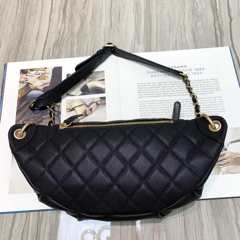 Wholesale Luxury Chanel Quilted Caviar Clafskin Waist Bag S0929 - Image 2