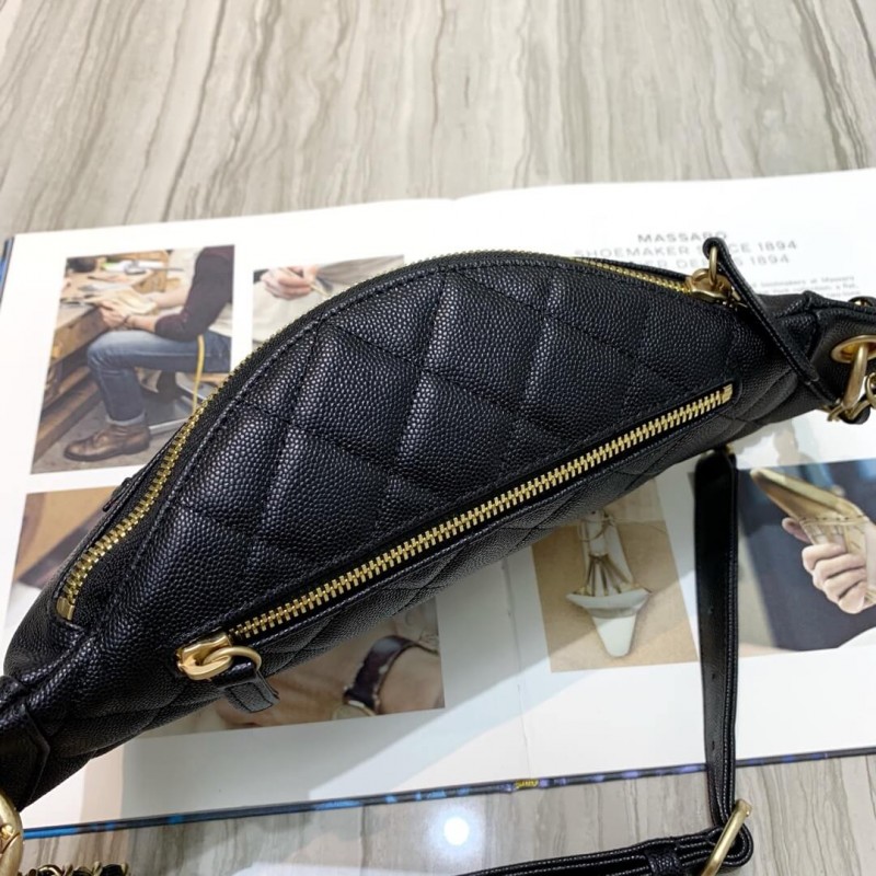 Wholesale Luxury Chanel Quilted Caviar Clafskin Waist Bag S0929 - Image 8