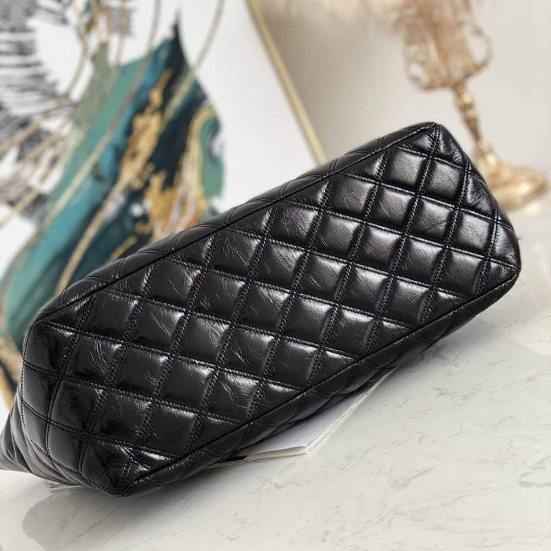 Wholesale Luxury Chanel Quilted Waxy Calfskin Shopping Bag 8345 - Image 3