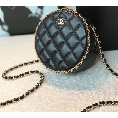 Wholesale Luxury Chanel Round Clutch Chain Bag A70657