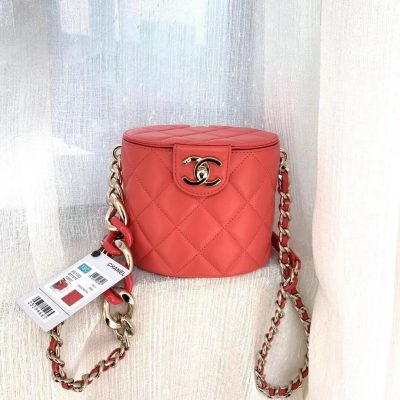 Wholesale Luxury Chanel Round Vanity Case As1355