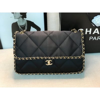 Alternative view of Wholesale Luxury Chanel Satin Flap Bag As1030