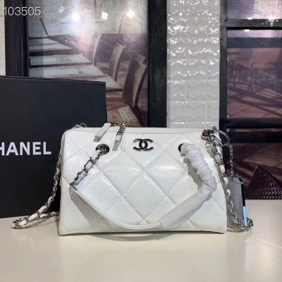 Alternative view of Wholesale Luxury Chanel Small Bowling Bag In Calfskin As1321