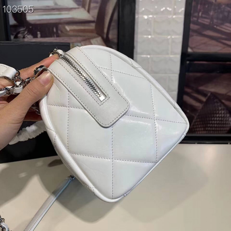 Wholesale Luxury Chanel Small Bowling Bag In Calfskin As1321 - Image 4