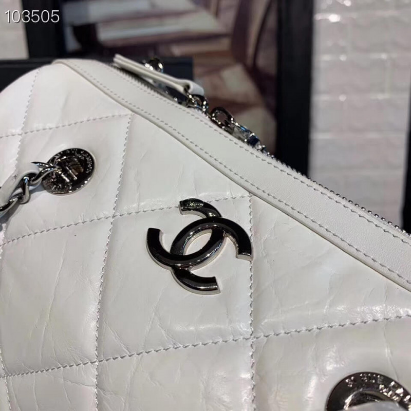 Wholesale Luxury Chanel Small Bowling Bag In Calfskin As1321 - Image 6