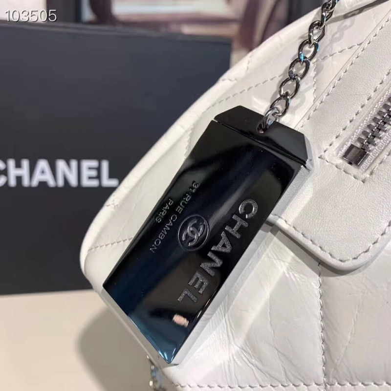 Wholesale Luxury Chanel Small Bowling Bag In Calfskin As1321 - Image 8