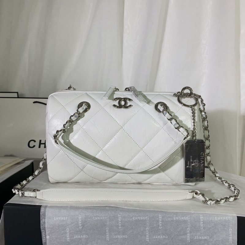Wholesale Luxury Chanel Small Bowling Bag In Calfskin As1321