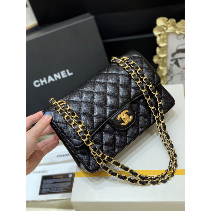 Wholesale Luxury Chanel Small Classic Double Flap Bag A01113 Caviar Calfskin - Image 3